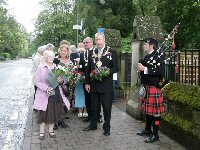 Photograph from Wreath Laying 2011