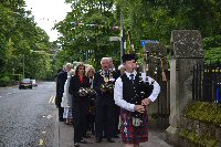 Photograph from Wreath Laying Ceremony 2012