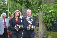 Photograph from Wreath Laying Ceremony 2012