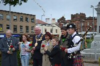 Photograph from Wreath Laying Ceremony 2012