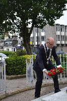 Photograph from Wreath Laying Ceremony 2012