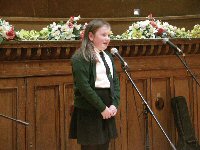 Photograph from Primary 7 Burns Supper 2018